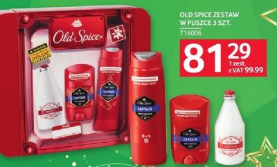 Old Spice Zestaw w Puszce 3 szt. promocja w Selgros