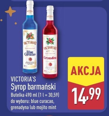 Syrop barmański mojito mint promocja w Aldi
