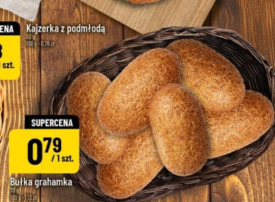 Bułka grahamka promocja w POLOmarket