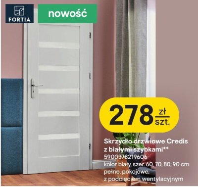 Skrzydło drzwiowe Credis promocja w Castorama