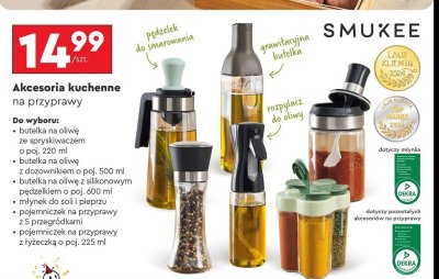 Butelka na oliwę Smukee promocja