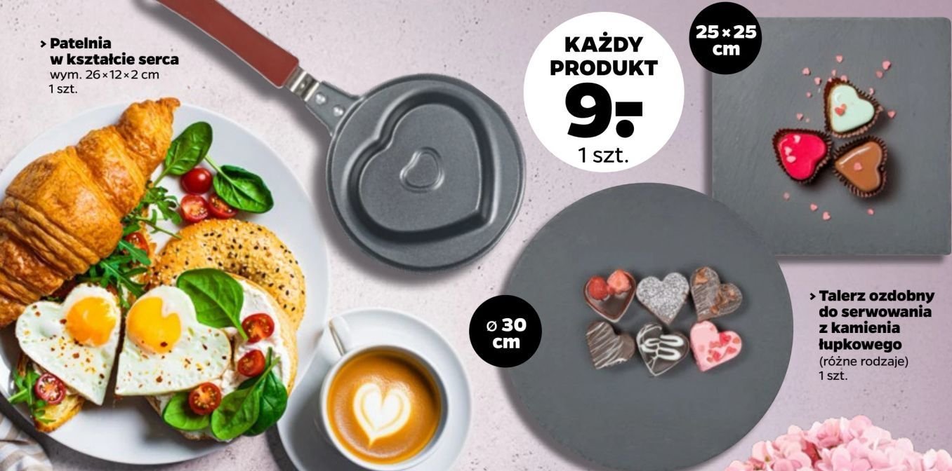 Talerz ozdobny do serwowania promocja w Netto