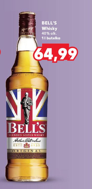 Whisky Bell's original promocja