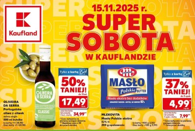 Oferta Kaufland - SUPER SOBOTA, strona 0 promocja w Kaufland