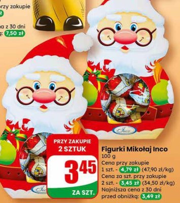 Figurki Mikołaj Inco promocja w Dino