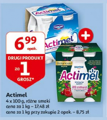 Jogurt rokitnik - porzeczka - acai Danone actimel promocja