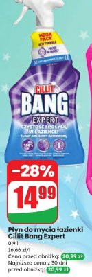 Płyn do mycia łazienki Cillit Bang Expert promocja w Dino