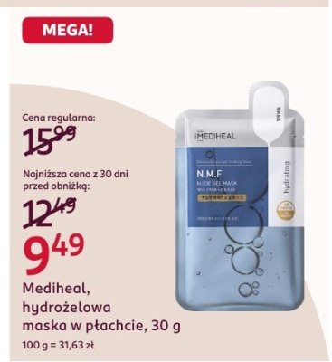 Mediheal hydrożelowa maska w płatach, 30 g promocja w Rossmann