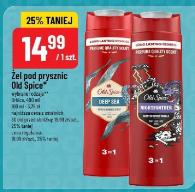 呕el pod prysznic Old spice captain promocja w POLOmarket