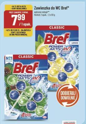 Zawieszka do WC Bref Classic promocja w POLOmarket