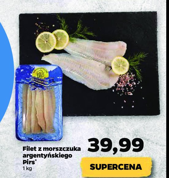 Filet z morszczuka argenty艅skiego Pirs promocja