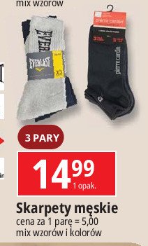 Skarpety męskie Everlast promocja