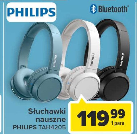 Słuchawki tah4205wt/00 niebieskie Philips promocja