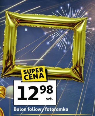Balon foliowy/fotoramka promocja w Auchan