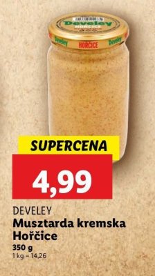 Musztarda horcice kremska Develey promocja