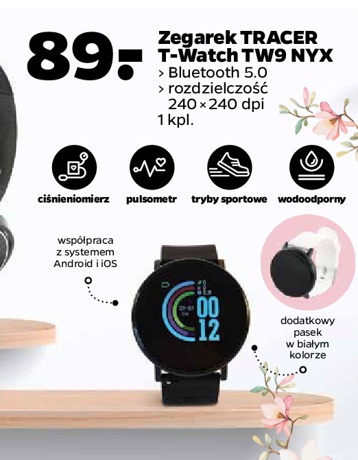 Smartwatch tw9 nyx Tracer promocja