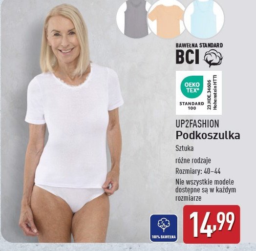 Podkoszulka 40-44 Up2fashion promocja w Aldi