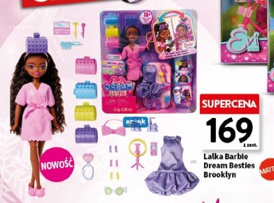 Lalka Barbie Dream Besties Brooklyn promocja w Intermarche