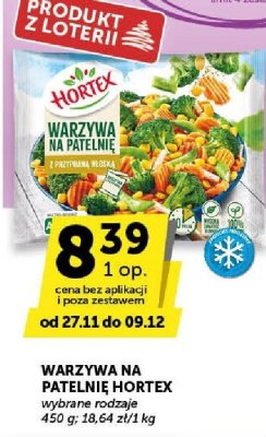 Warzywa na patelnię Hortex promocja w Groszek