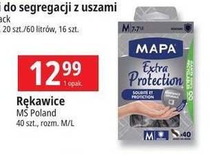 Rękawice extra protection rozm. m MAPA promocja w Leclerc
