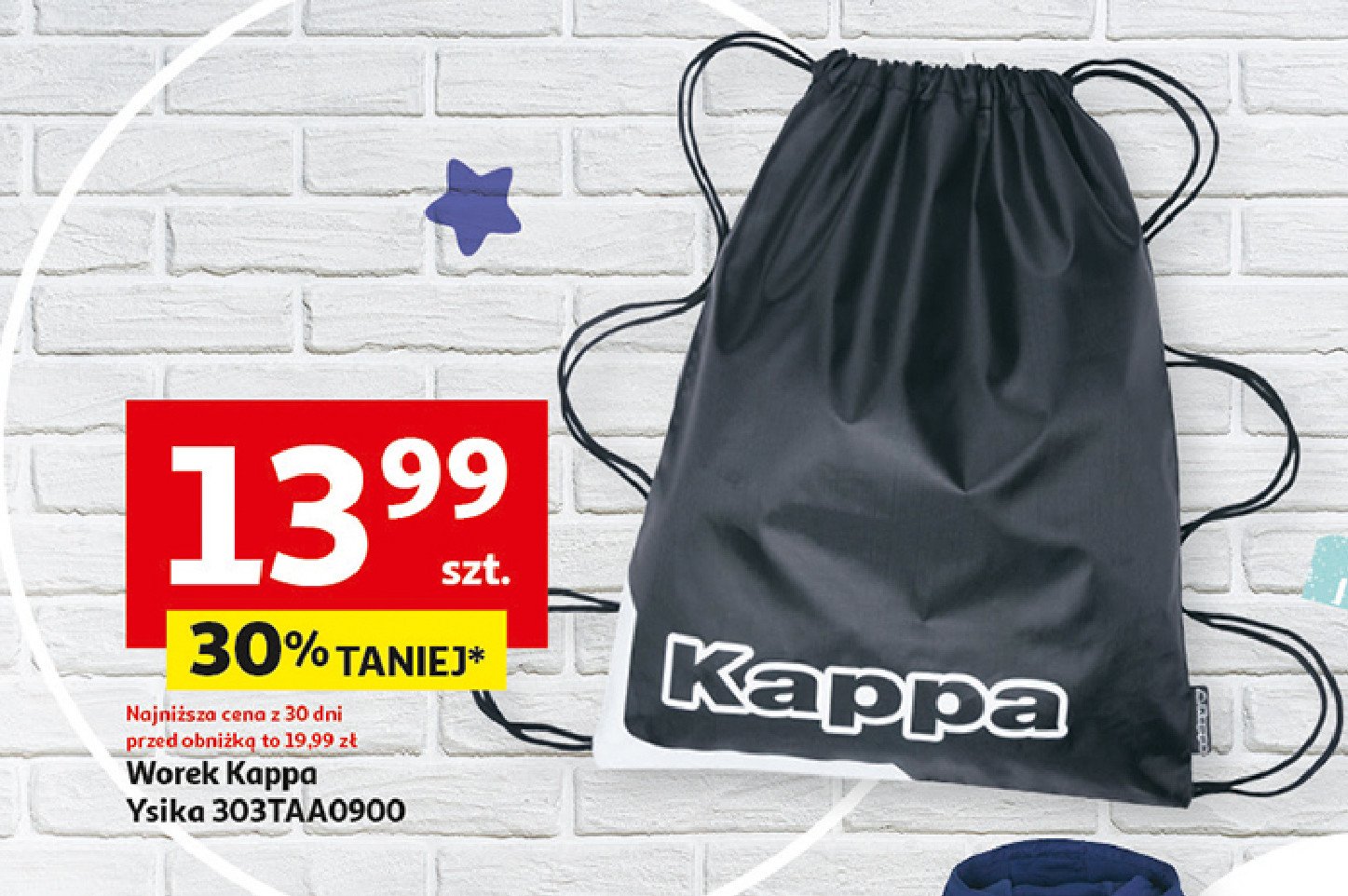 Worek ysika 303taa0900 Kappa promocja