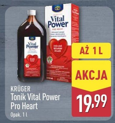 Tonik Vital Power Pro Heart promocja w Aldi