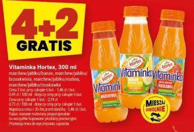 Vitaminka Hortex, 300 ml promocja w Twój Market