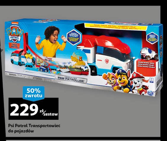 Transportowiec psi patrol promocja