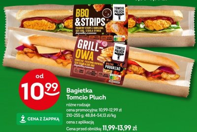 Bagietka Tomcio Pluch różne rodzaje promocja w Żabka