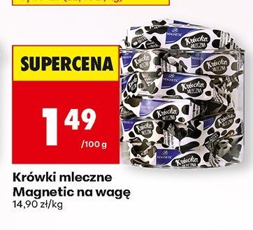 Krówki mleczne na wagę promocja w Biedronka