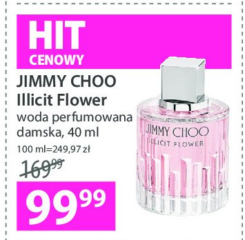 Woda perfumowana Jimmy choo illicit flower promocja
