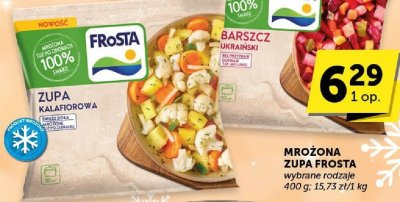 Zupa kalafiorowa Frosta promocja w Groszek