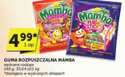 Guma rozpuszczalna Mamba promocja w Euro Sklep