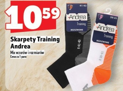 Skarpety Training Andrea promocja w TOPAZ