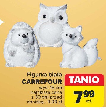 Figurka biała Carrefour promocja w Carrefour Market