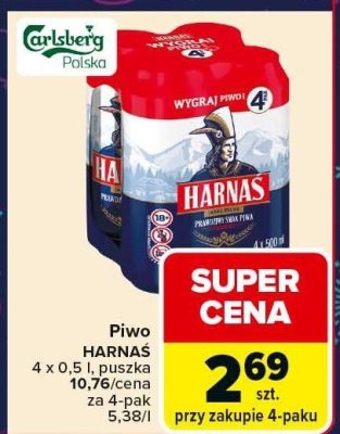 Piwo promocja w Carrefour Market