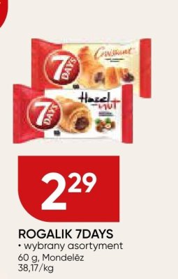 Rogalik 7Days, wybrany asortyment promocja w Chata Polska