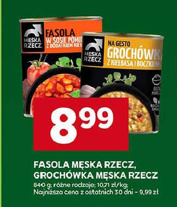 Fasola w sosie pomidorowym Stoczek męska rzecz promocja