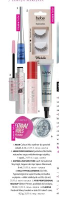 Tusz do rzęs MAYBELLINE NEW YORK Lash Sensational Sky High, topper do rzęs Space Diamond promocja w Hebe