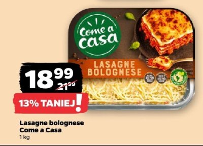 Lasagne bolognese  promocja w Netto