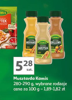 Musztarda sarepska Kamis promocja