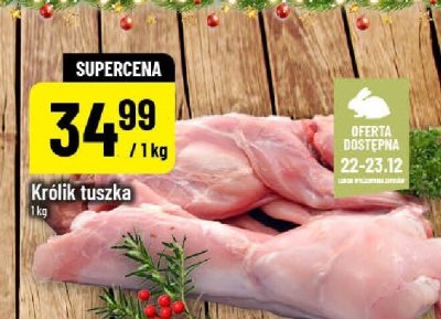 Królik tuszka promocja w POLOmarket