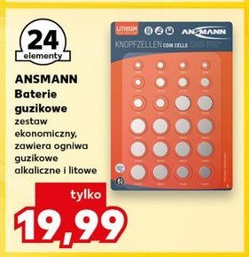 Baterie guzikowe Ansmann promocja