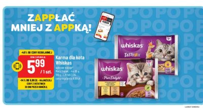 Karma dla kota kremowe wariacje kurczak i warzywa + jagni臋cina i indyk Whiskas tasty mix promocja