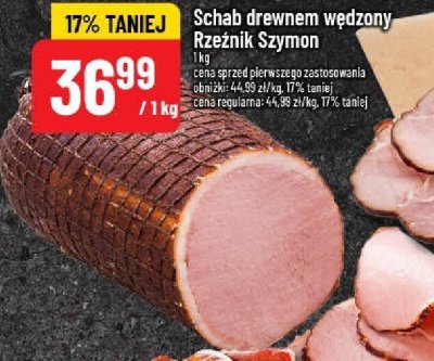 Schab drewnem wędzony  promocja w POLOmarket