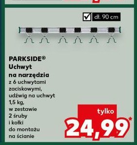 Uchwyt na narzędzia Parkside promocja