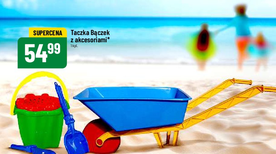 Taczka b膮czek z akcesoriami Bagi艅ski promocja