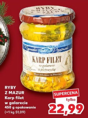 Karp filet w galarecie z pietruszką  promocja w Kaufland