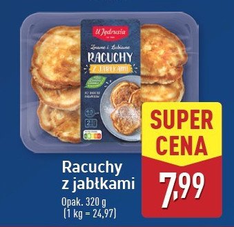 Racuchy z jabłkami U jędrusia promocja w Aldi