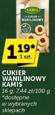 Cukier wanilinowy Kamis promocja w Groszek